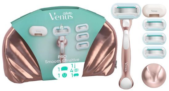 🪒 Gillette Venus Pro Smooth Sensitive Damenrasierer Set für 20,29€ (statt 26€)