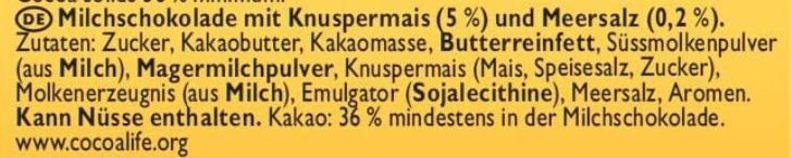 🍫 12er Pack Marabou Noblesse Sea Salt, je 150g für 45,68€ (statt 54€)