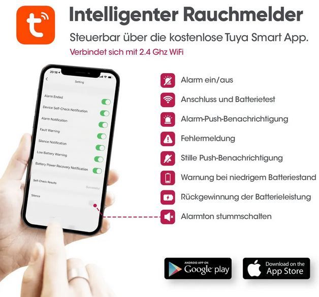 🚨 3x X Sense XS01 WT WiFi Smart Rauchwarnmelder für 49,47€ (statt 120€)