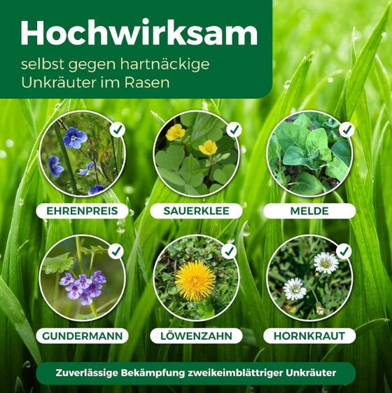 🏡 Protect Garden Loredo Quattro Universal Rasenunkrautfrei, 100ml für 9€ (statt 14€)