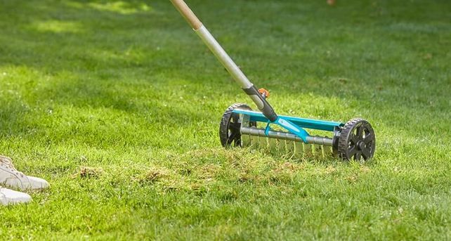 🏡 Gardena 3395 88 Combisystem Vertikutier Boy, 32cm für 47,99€ (statt 60€)