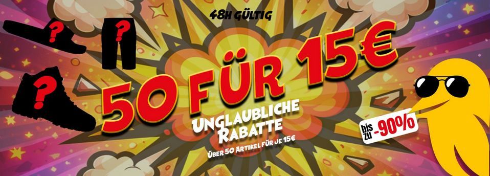 👕 Picksport: 50 Artikel für je nur 15€ zzgl. Versand   Bis zu  90%