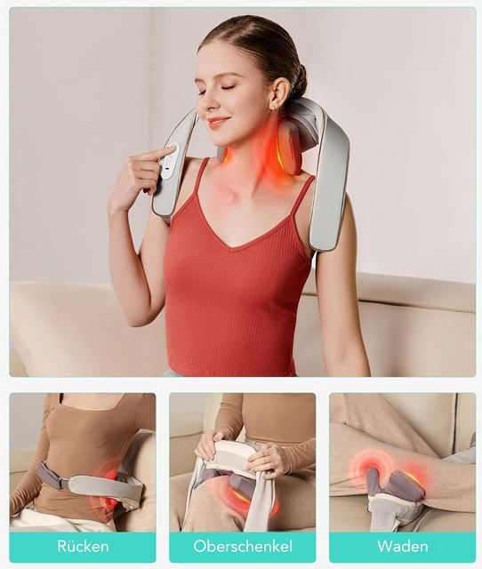 💆🏻 SKG H5 Mini Massagegerät mit 6D Massageköpfen für 39,99€ (statt 70€)