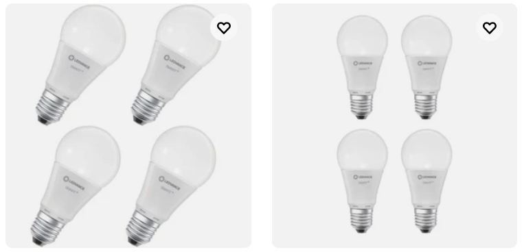 💡 4er Pack Ledvance Smarte LED Leuchtmittel für je 9,99€ (statt 16€)