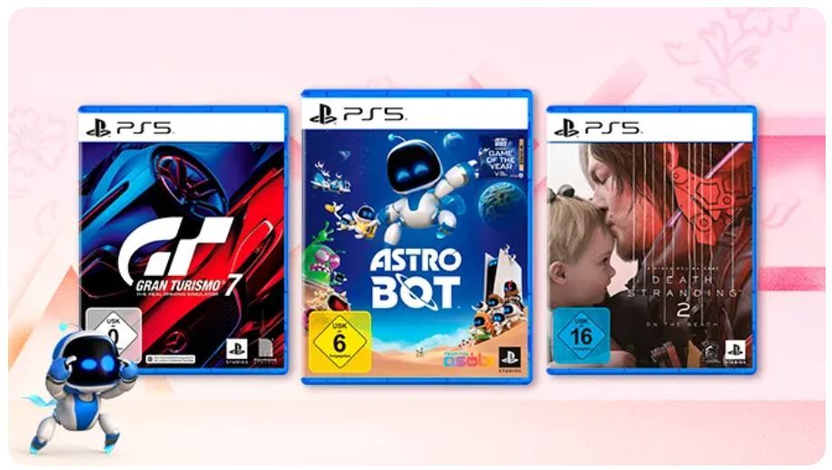 🎮 Media Markt: Playstation 5 Games Frühlingsangebote   z.B. Astro Bot 39,99€ (statt 48€)