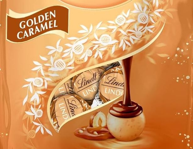 🍬 1kg Lindt Lindor Golden Caramel & Haselnuss, 80 Kugeln für 29,99€ (statt 40€)
