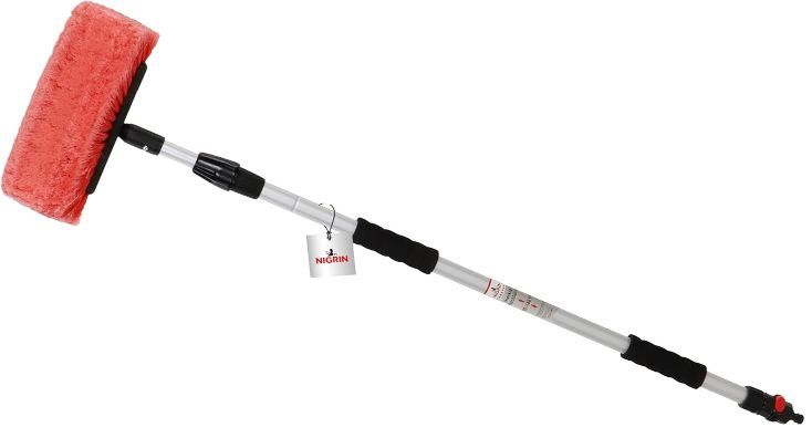🧼 NIGRIN Alu Teleskop Waschbürste, 105 180 cm für 25,64€ (statt 30€)