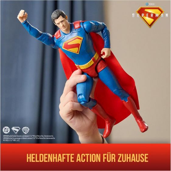 🦸🏼 DC Comics Superman Action-Figur mit 30cm für 9,89€ (statt 17€) 🦸🏼 DC Comics Superman Action Figur mit 30cm für 9,89€ (statt 17€)