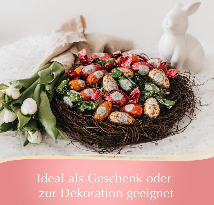 🍫 Lindt Nougat Kakao Nibs Eier mit Haselnusscrème für 3,99€ (statt 5€)