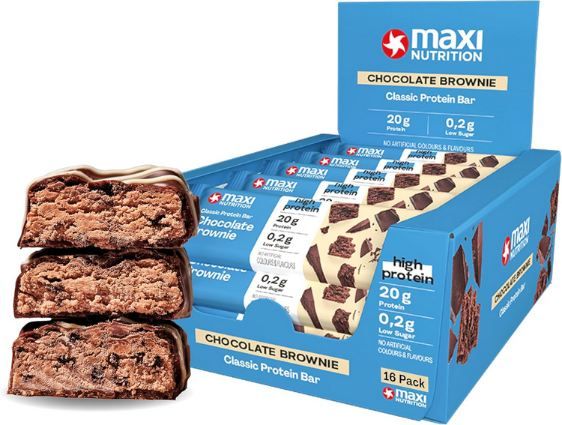 🍫 16er Pack MaxiNutrition Classic Protein Bar Chocolate Brownie ab 19€ (statt 24€)