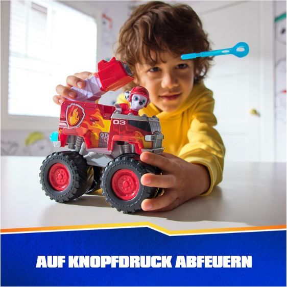 🚒 Paw Patrol Rescue Wheels Marshalls Feuerwehr Monstertruck für 15,58€ (statt 22€)