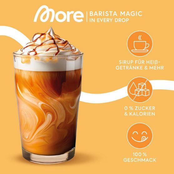 ☕ 6er Pack MORE Barista Zerup Mixed Bundle, je 65ml ab 24,22€ (statt 30€)