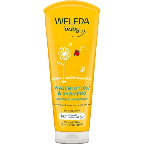 🧴 6x Weleda Bio Calendula Baby Waschlotion & Shampoo ab 24,98€ (statt 33€)