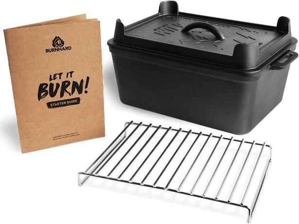 🍲 Burnhard Gusseisen Kastenform mit Pfannendeckel, 6,5L für 50,90€ (statt 64€)