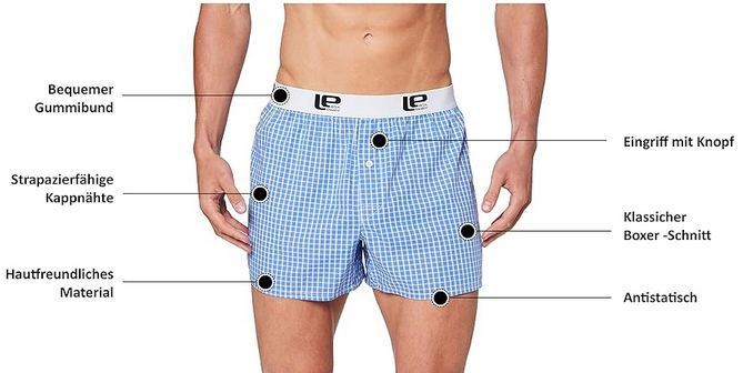 🩳 10er Pack Lower East American Boxershorts für 42,99€ (statt 60€)