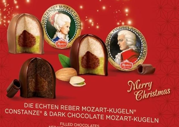 🍫 Reber Große Pralinenmischung mit 15 Mozart & Constanze Kugeln für 15,40€ (statt 20€)