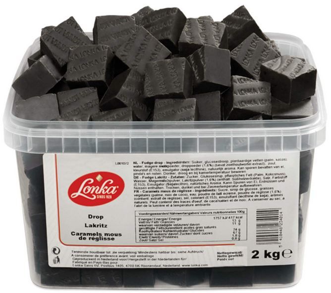 😋 2kg Lonka Fudge Lakritz Großpackung für 13,10€ (statt 20€)