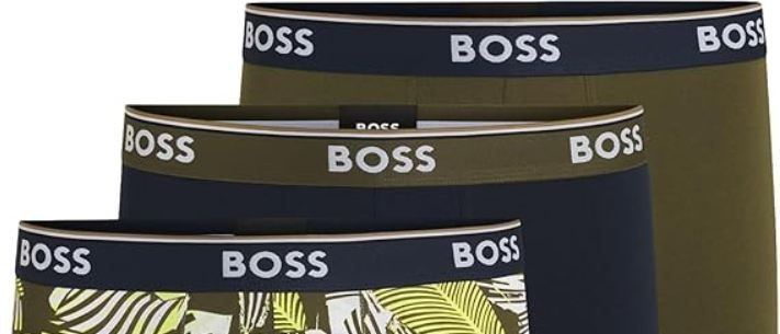 🩳 3er Pack BOSS Br Power Design Boxer für 24,58€ (statt 34€)   Nur Gr. M!