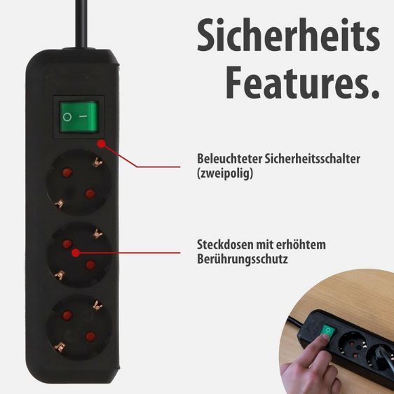 🔌 2er Pack 3-Fach Brennenstuhl Eco-Line Steckdosenleiste für 9,99€ (statt 16€) 🔌 2er Pack 3 Fach Brennenstuhl Eco Line Steckdosenleiste für 9,99€ (statt 16€)