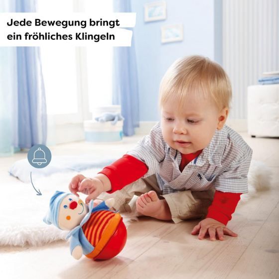 🤡 HABA Stehauffigur Kasper mit Wackel  & Klingeleffekt für 12,97€ (statt 20€)