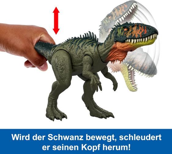 🦖 Mattel Jurassic World: Tyrannotitian Spielzeugfigur für 16,99€ (statt 29€) 🦖 Mattel Jurassic World: Tyrannotitian Spielzeugfigur für 16,99€ (statt 29€)