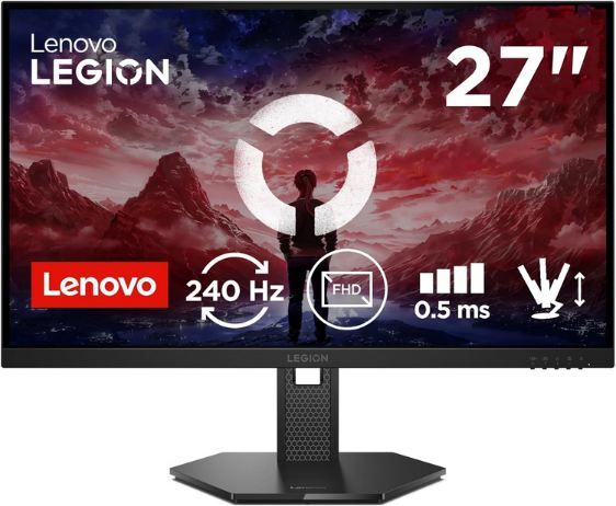 🖥️ Lenovo Legion 27 10 27 Full HD Gaming Monitor mit 240Hz für 108,99€ (statt 133€)