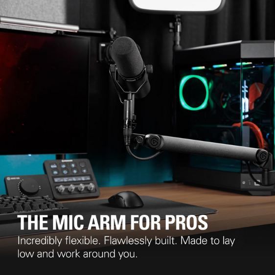 🎙️ Elgato Wave Mic Arm Pro 360° drehbarer Mikrofonarm für 169,99€ (statt 188€)