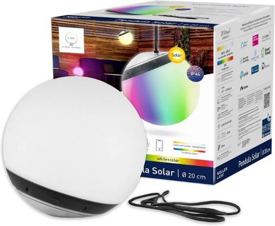 💡 tint Pendula Solarhängekugel in 3 Größen z.B. 20cm für 19,99€ (statt 56€)