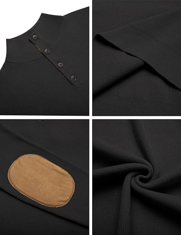 👕 Coofandy Langarm Poloshirt mit Stehkragen in versch. Farben für je 17,39€ (statt 29€)