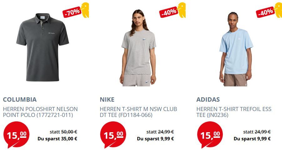 👕 Picksport: 50 Artikel für je nur 15€ zzgl. Versand   Bis zu  90%