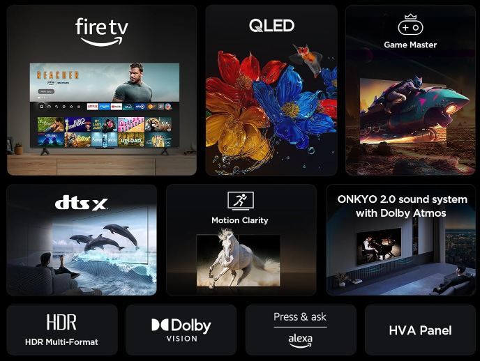 📺 TCL 50T6C 50 📺 TCL 50T6C 50 QLED 4K UHD Fernseher mit Dolby Vision & Atmos für 299€ (statt 349€)