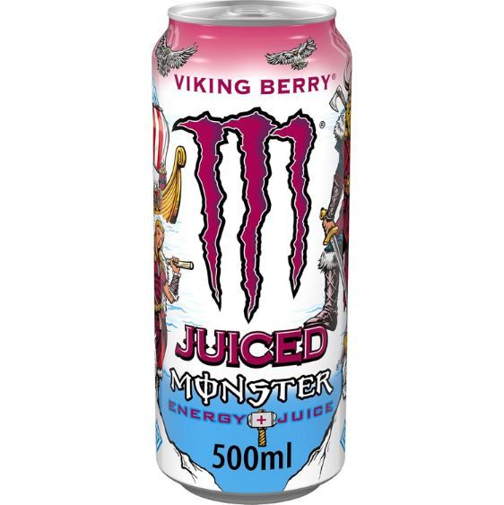 🥤 12er Pack Monster Energy Viking Berry Energy Drink für 14€ (statt 18€)   1,18€ pro Dose
