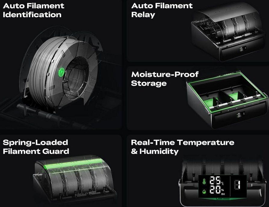 🎨 Creality K2 Pro Combo   Mehrfarben 3D Drucker mit CFS für 899€ (statt 1.044€)