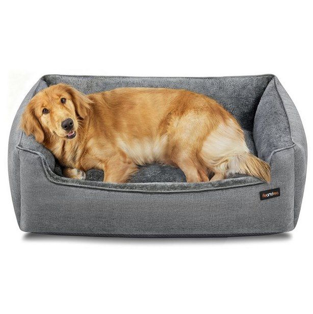 🐕 Feandrea Hundebett mit erhöhten Ränder & rutschfeste Unterseite für 23,74€ (statt 35€)