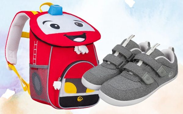 Mit Kauf von Kids Barefoot Schuhen einen Rucksack gratis (statt ca. 60€) dazu