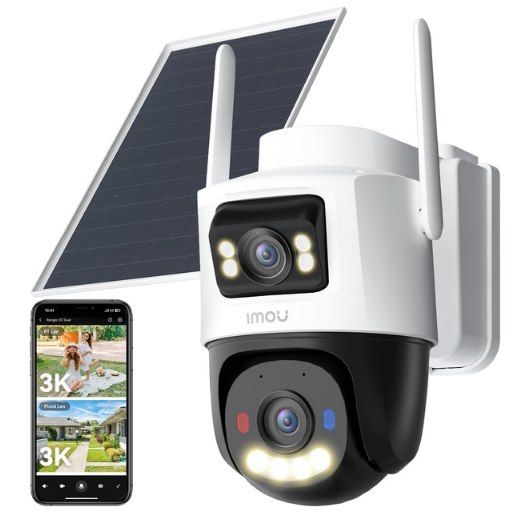 👀 Imou AOV 5MP+5MP Dual-Objektiv Überwachungskamera mit 4G & WLAN für 139,99€ (statt 170€)