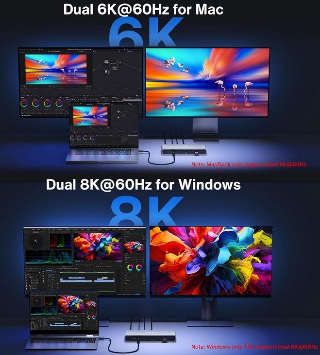 🖥️ iVANKY FusionDock Pro 3   Thunderbolt 5 Docking Station mit Dual 6K@60Hz für 199,99€ (statt 250€)