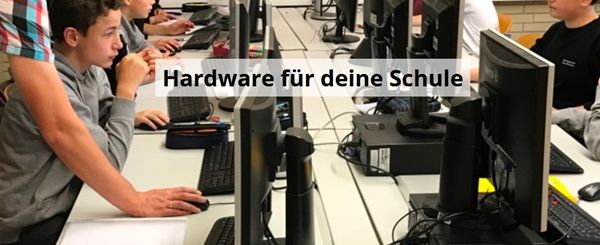 Kostenlos: Gebrauchte Hardware für Schulen