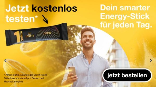 IGNITE 1Yellow Stick kostenlos ausprobieren