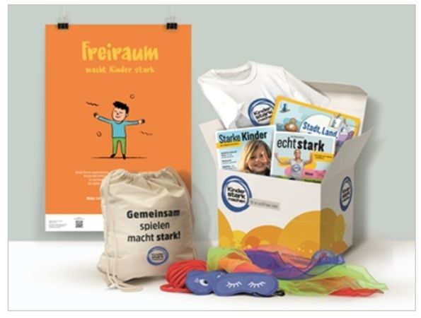 Kostenloses Kinder stark machen Paket