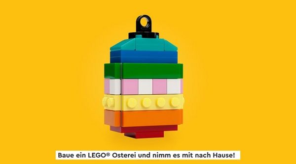 🐰 Gratis LEGO Osterei bei Bauaktion in LEGO Stores am 01. & 02.04.