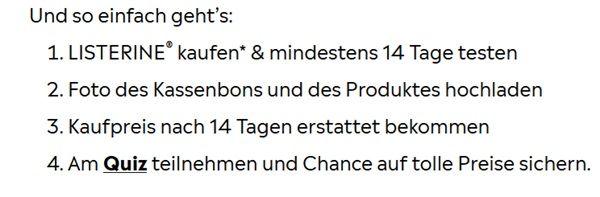 🩸 Listerine Total Care Mundspülung gratis ausprobieren
