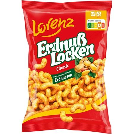Lorenz: Erdnusslocken snacken   5€ Amazon Gutschein erhalten   ab 30.03.