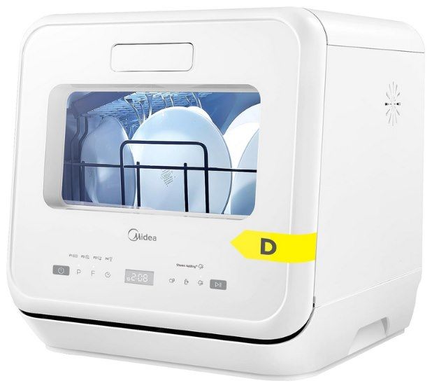 🍴 Midea Mini Geschirrspüler mit Wassertank & App Steuerung für 186,99€ (statt 220€)