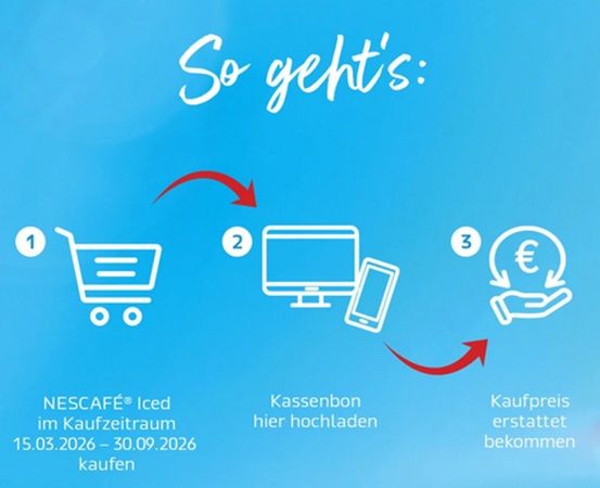 NESCAFÉ ICED gratis ausprobieren NESCAFÉ ICED gratis ausprobieren