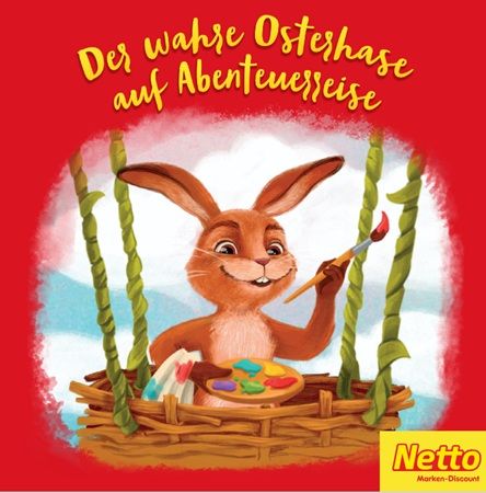 🐇 Pixi Buch: Der wahre Osterhase auf Abenteuerreise bei Netto gratis