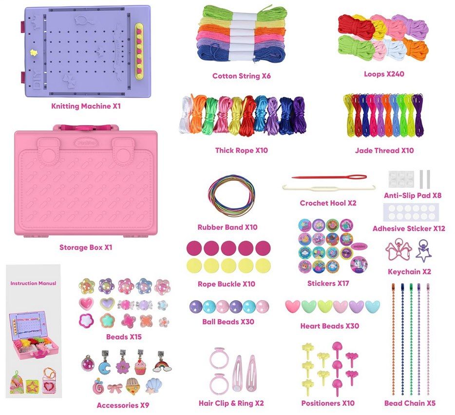 💫 LELESUN 400tlg Freundschaftsarmband Set für 14,24€ (statt 20€)