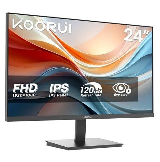 🖥️ Koorui E2411H – 24 Zoll IPS Monitor mit 120 Hz ab 56,99€ (statt 76€)