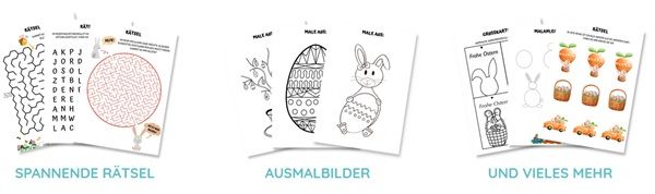 Kostenloses Ebook: Oster Kreativbuch für Kinder