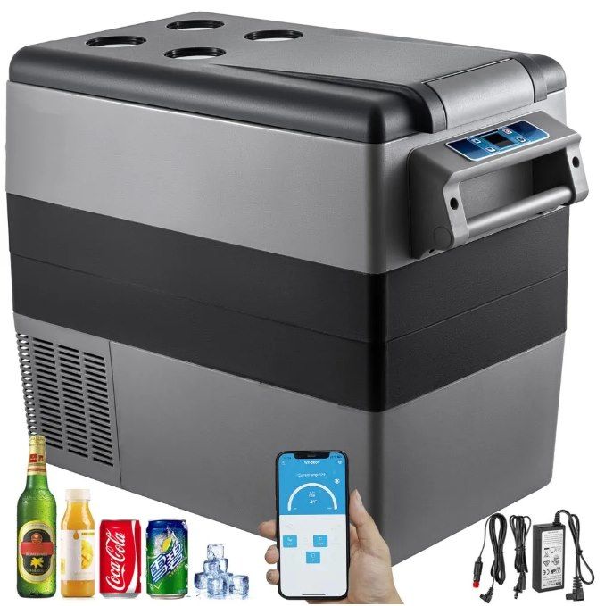 🧊 VEVOR Kompressor Kühlbox (55 L) mit 12 / 220V für 180,22€ (statt 196€)